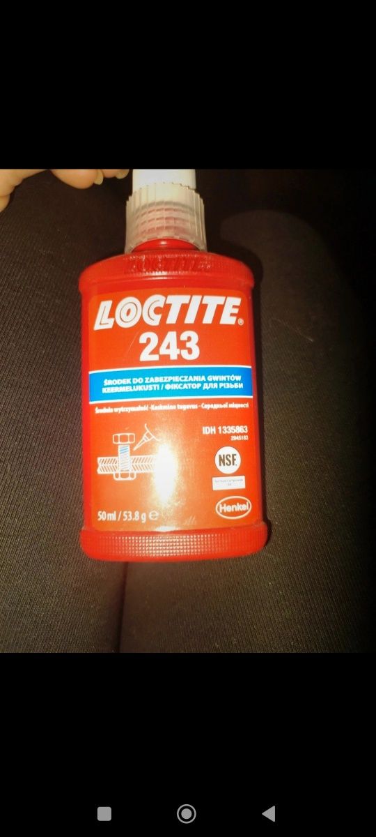Nowy klej Loctite 243