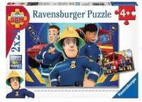 Puzzle 2x24 Strażak Sam, Ravensburger