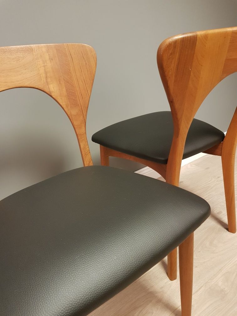TOP DESIGN. Duńskie sygnowane krzesło takowe. Niels Koefoed.