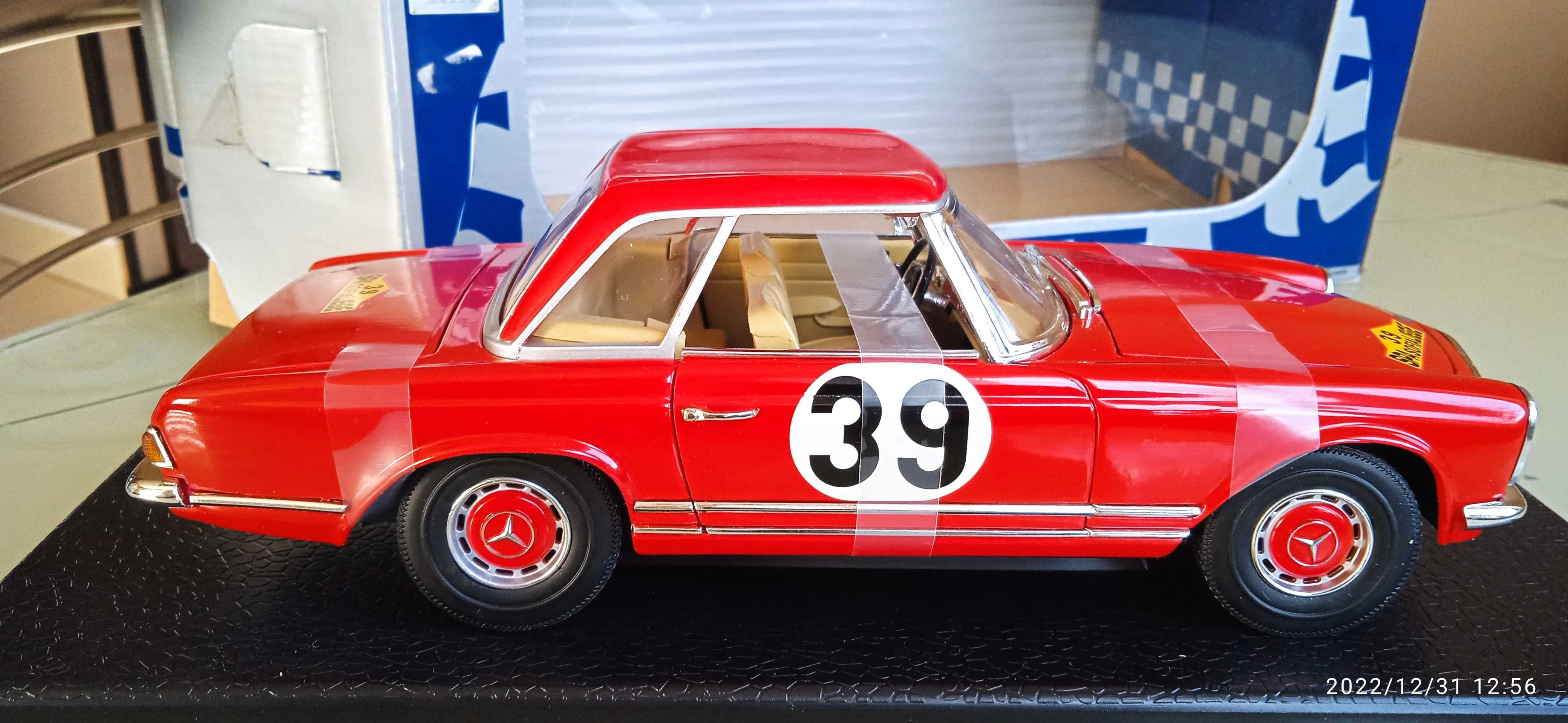 модель 1.18 Mercedes Benz 230 SL Rallye Anson