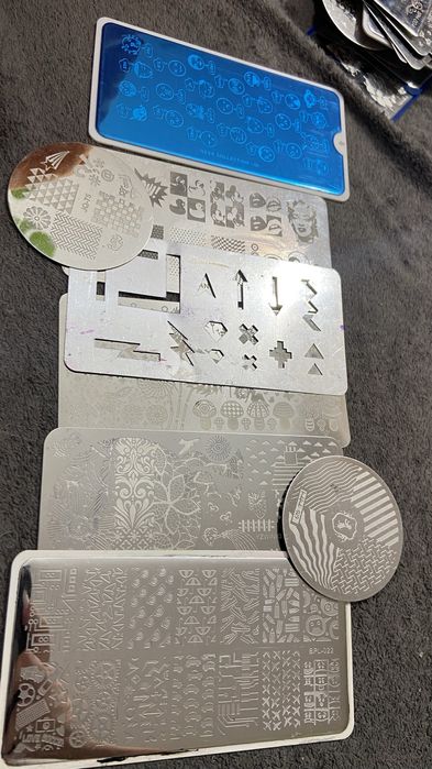 Пластинки для стемпінгу бу, всі разом