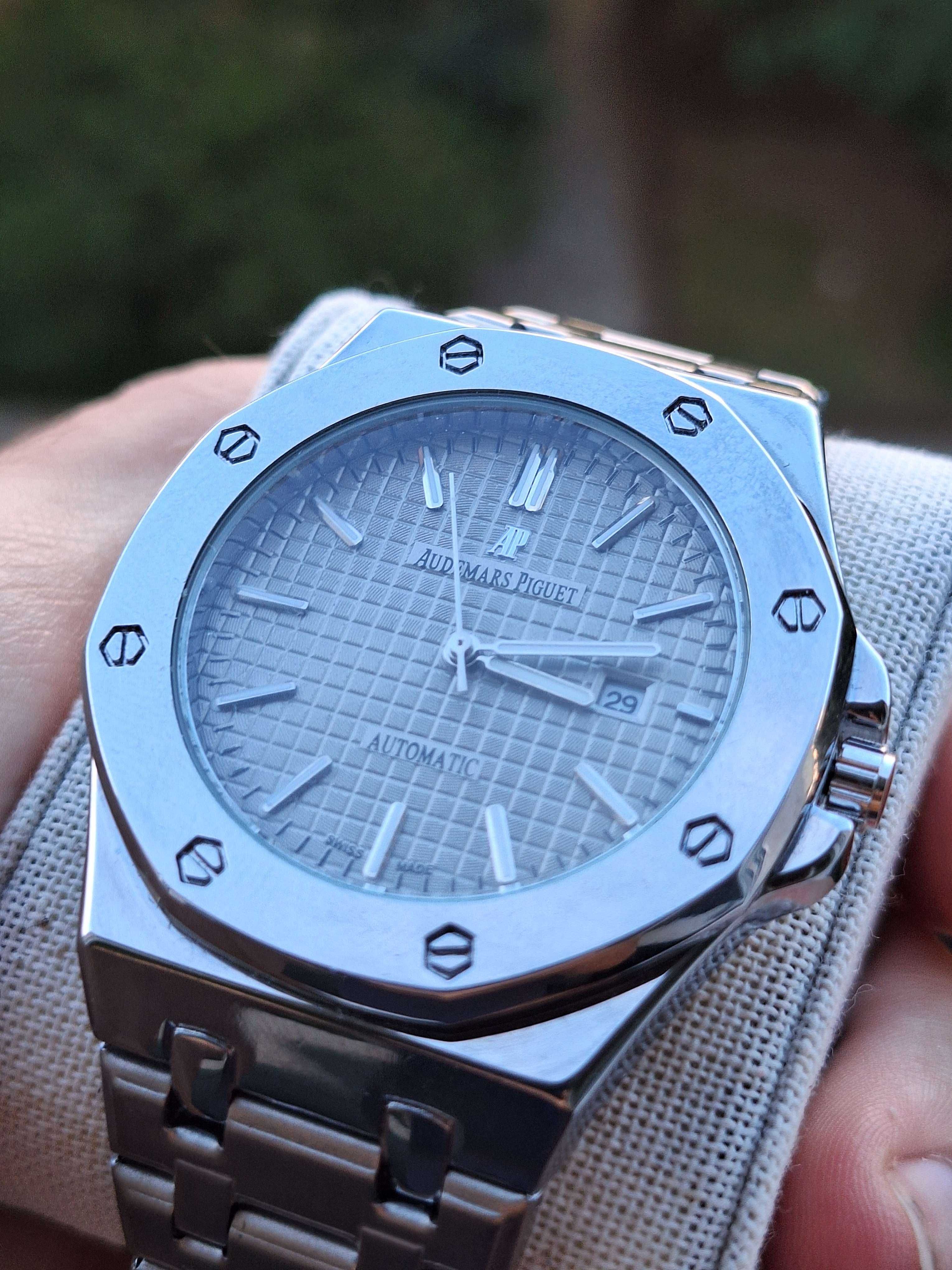 Relógio Audemars Piguet Royal Oak Cizento
