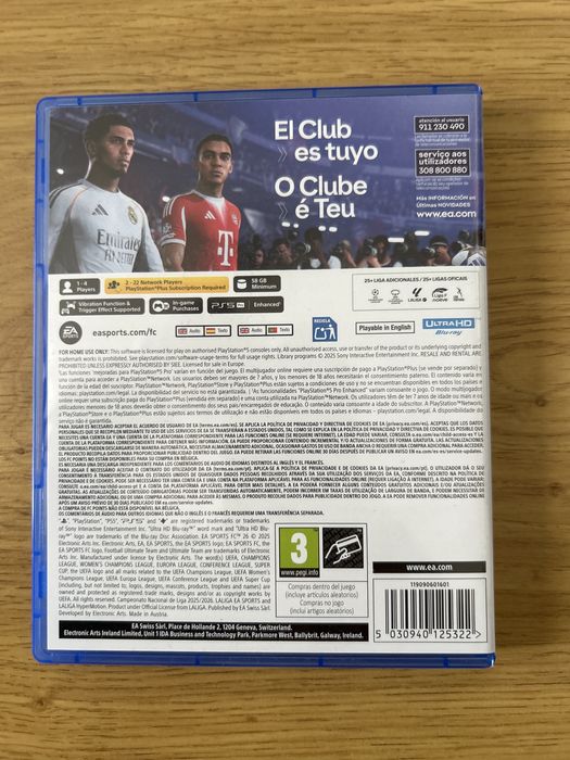 Jogo FC 26 PS5 - Playstation 5