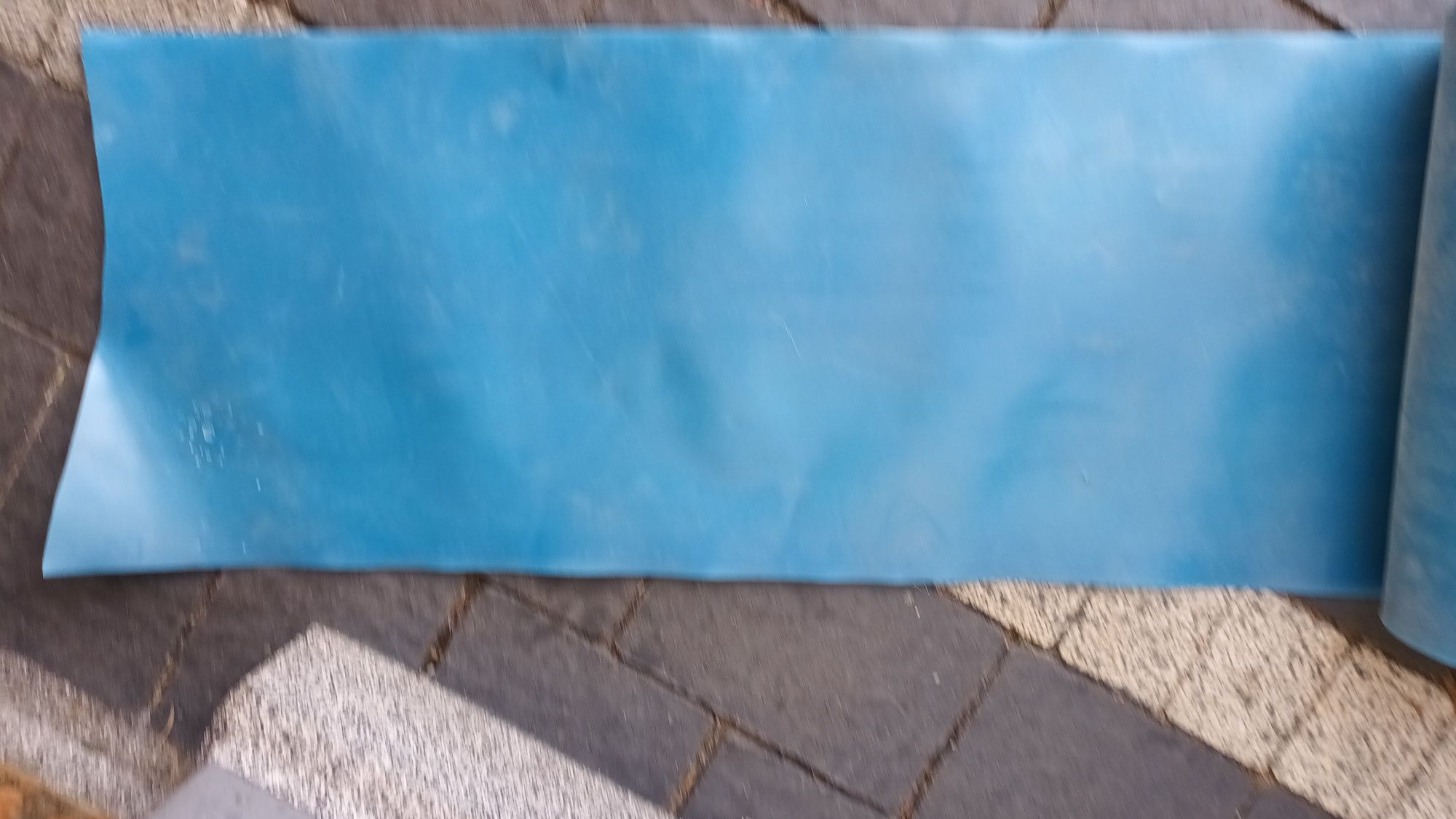Folia kablowa niebieska