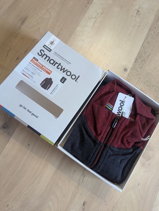 Smartwool thermal merino L nowa wool koszulka męska