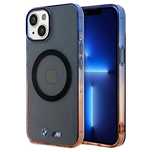 Etui BMW Gradient Bumper MagSafe na iPhone 15 / 14 / 13 - szare
