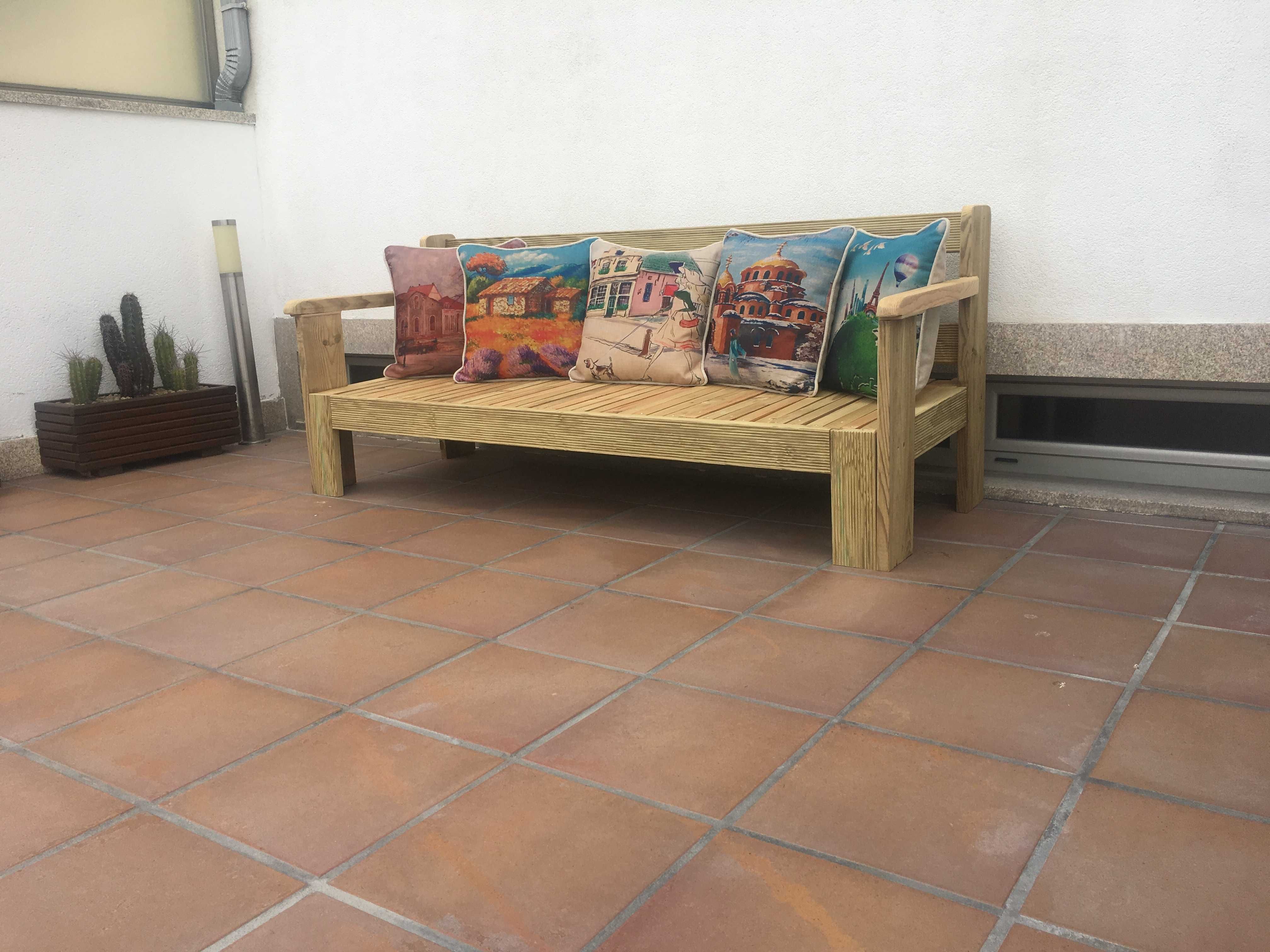 Banco  Chaise-long/ Sofá / Cama / Jardim Novo