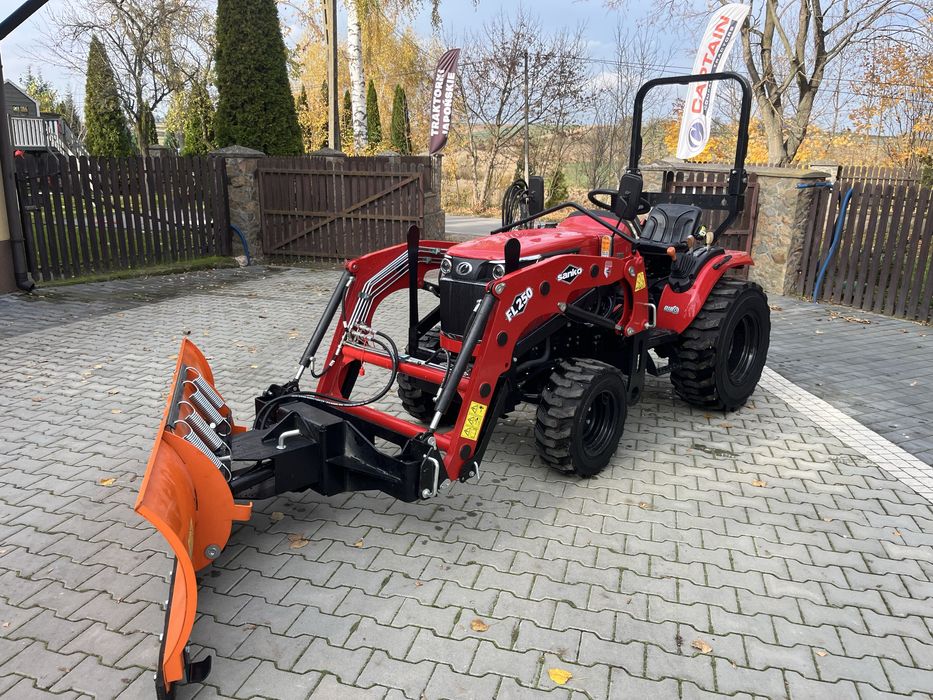 Traktorek captain 223 22 km ladowacz czolowy tur NOWY homologacja plug