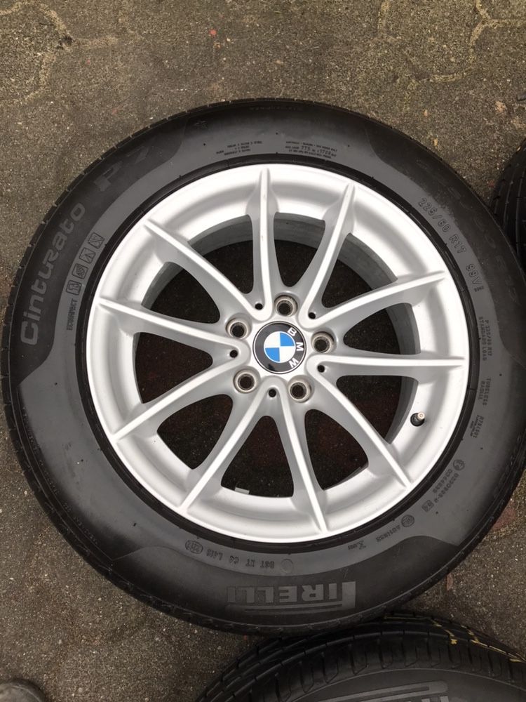 Felgi Bmw x3 x4 koła 17 cali 5x120 f25 f26 opony pirelli komplet oryg.