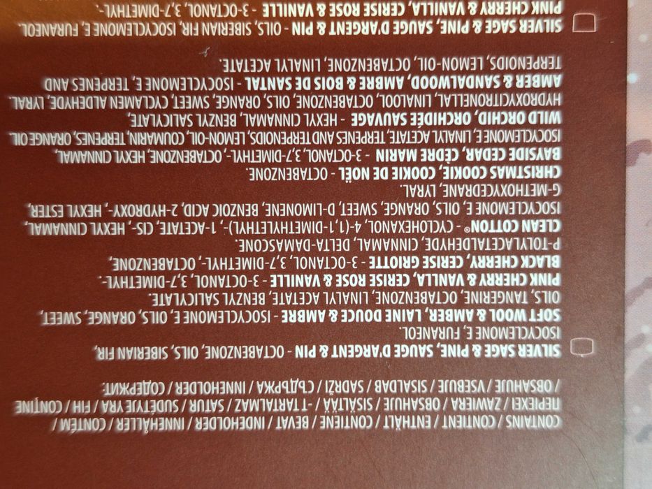 Yankee Candle świeczki z kalendarza