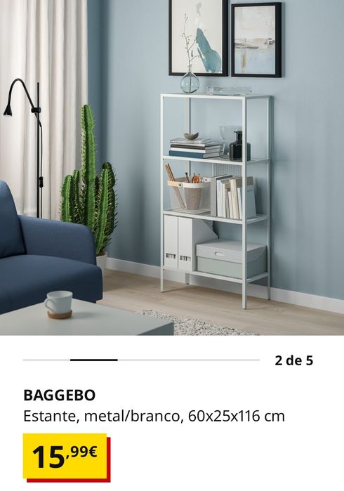 2 estantes IKEA - NOVAS