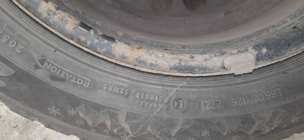 Зимові шини SEMPERIT SPEED - GRIP 5 205 60 r16 2021 року + диски VAG