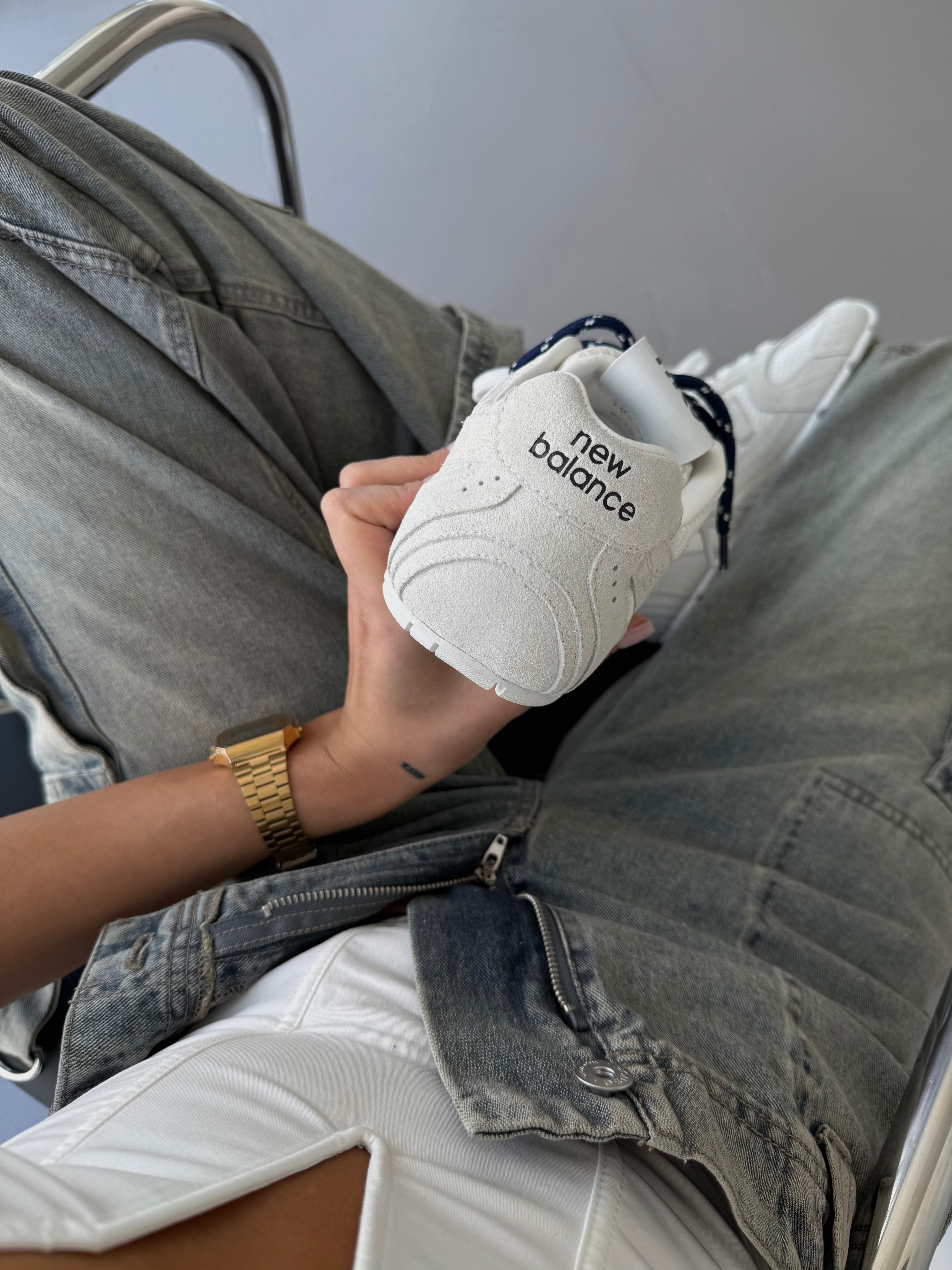 Кросівки New Balance x Miu Miu білі