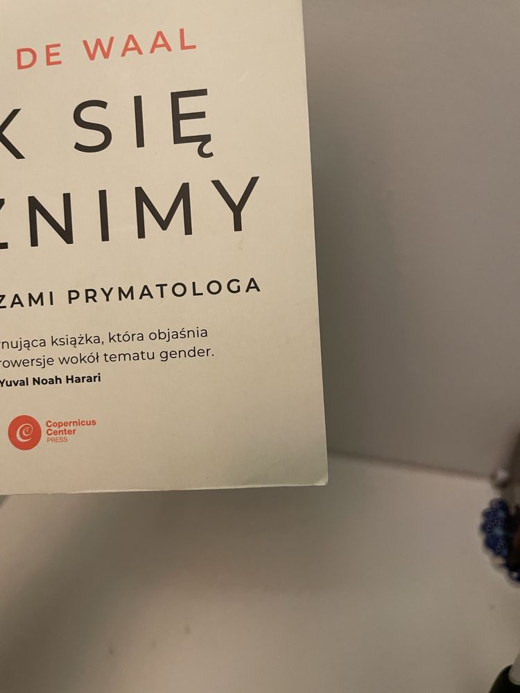 Ksiazka Jak sie roznimy gender oczami prymatologa F. De Wa