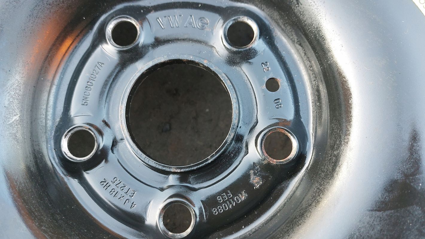 Koło Dojazdowe 5x112 R18 Vw Tiguan Seat Alhambra Ii 5na Et 27.5