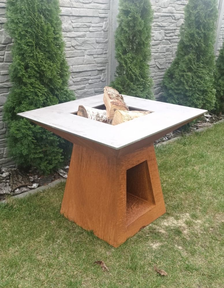 Palenisko, grill - blacha corten