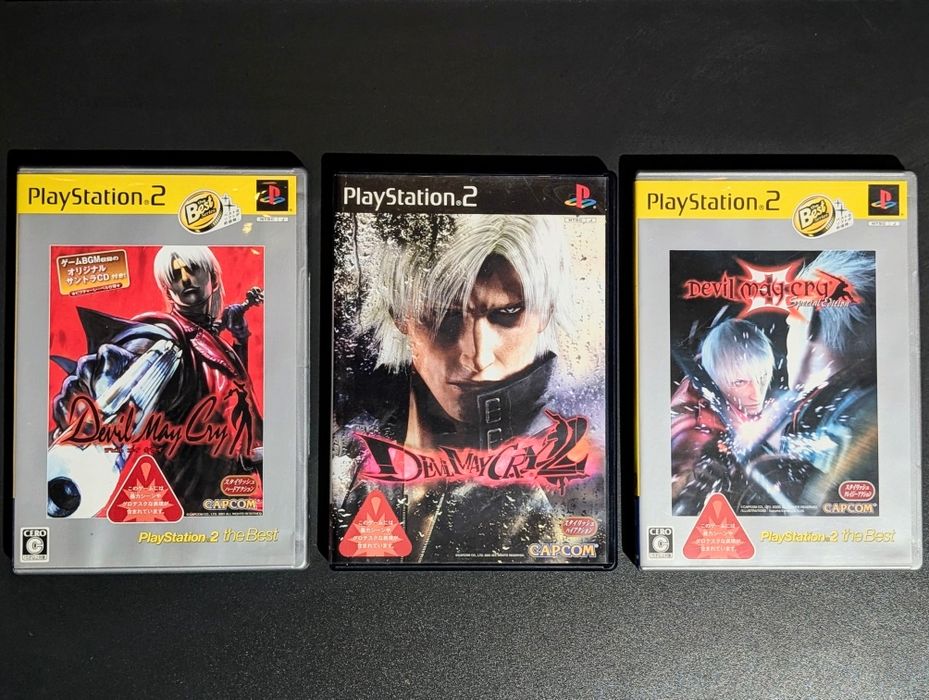Devil May Cry диски PS2 PS3