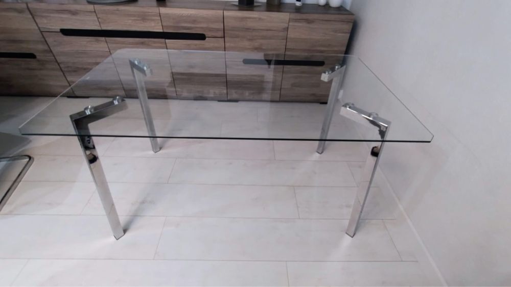 Stół szklany 150cm