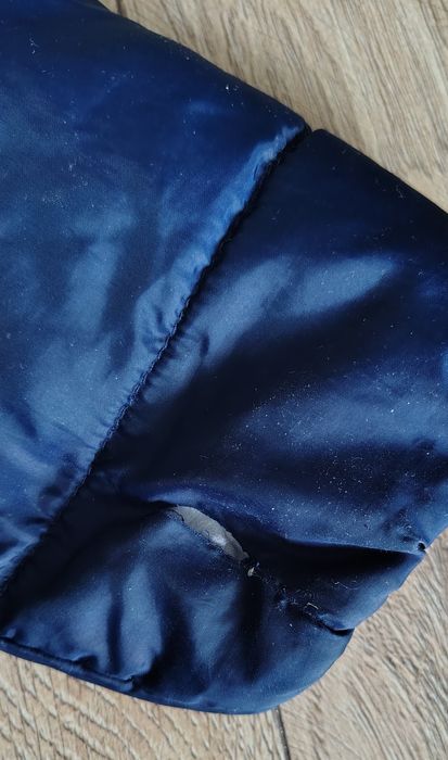 Kurtka zimowa dziewczęca granatowa Sinsay 134