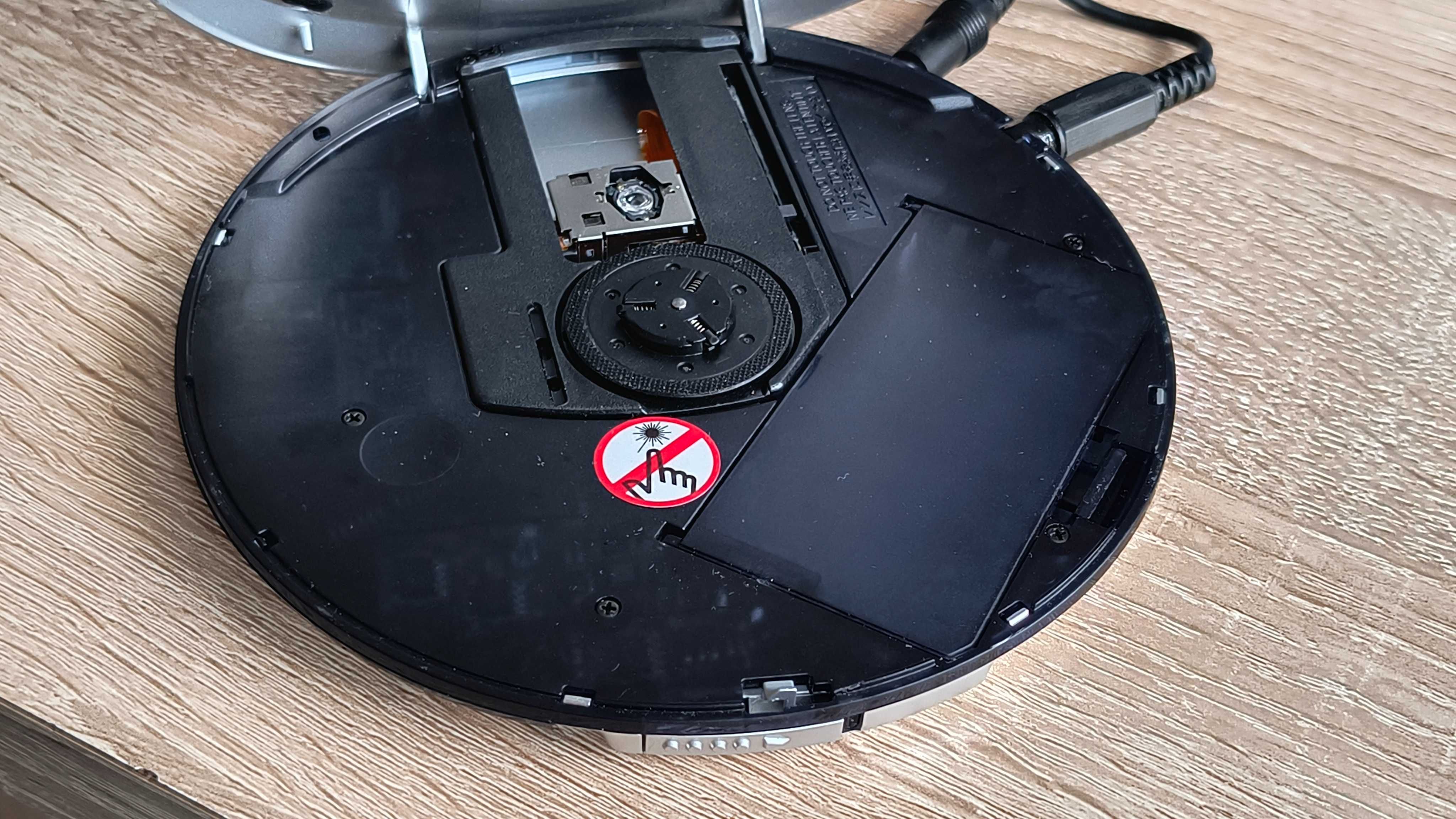 Discman PHILIPS AX7201 audiofilski pilot zasilacz pudełko