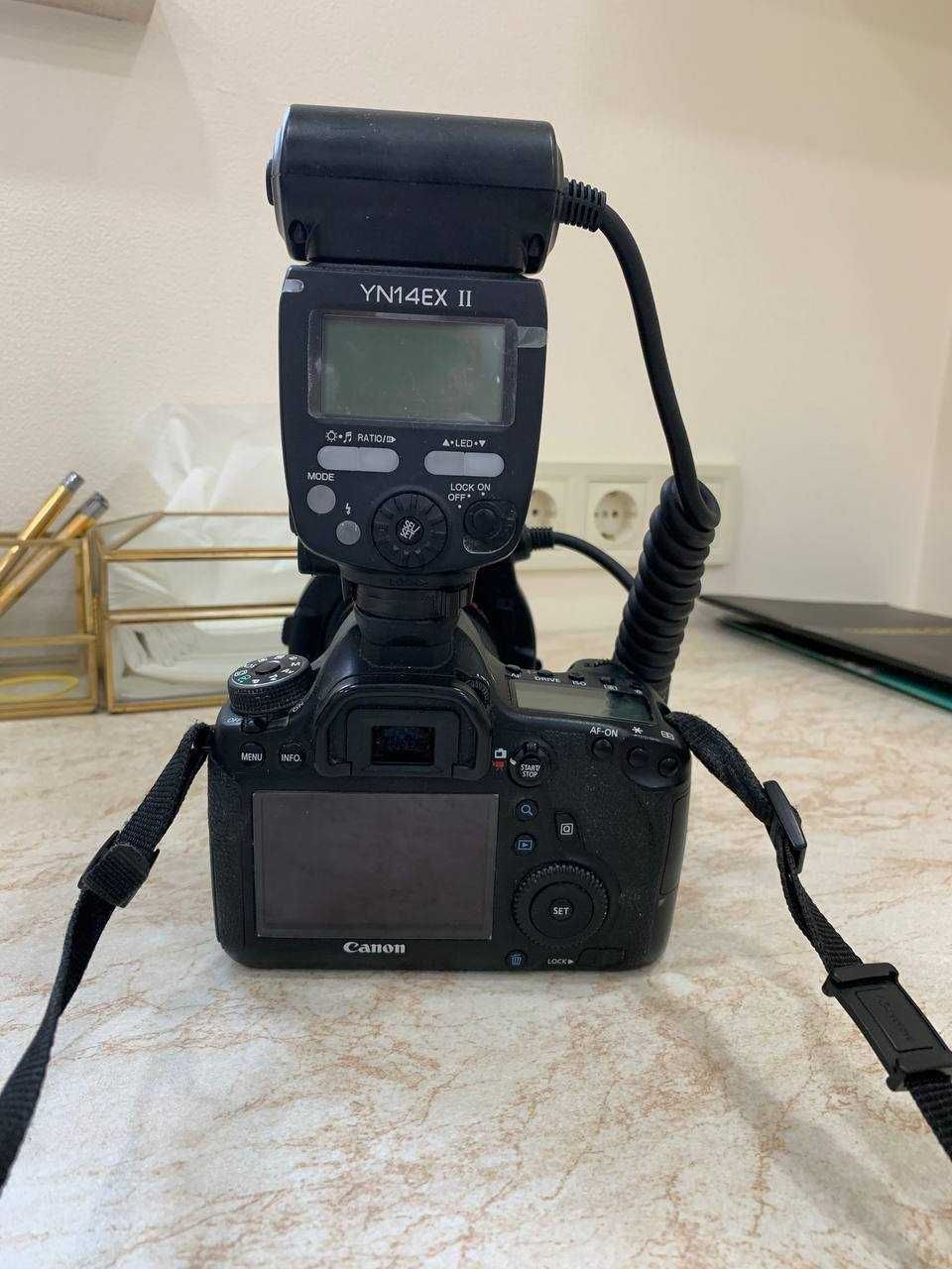 Фотоаппарат canon eos 6d + объектив макро 100мм
