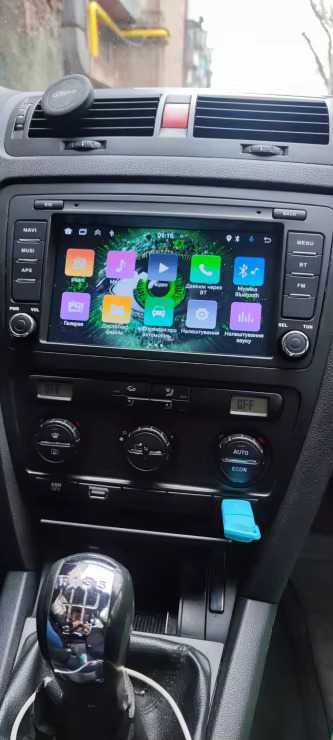 Автомагнітола Skoda Octavia A5 2/32 Android 13 2Din 8-дюймів Carplay