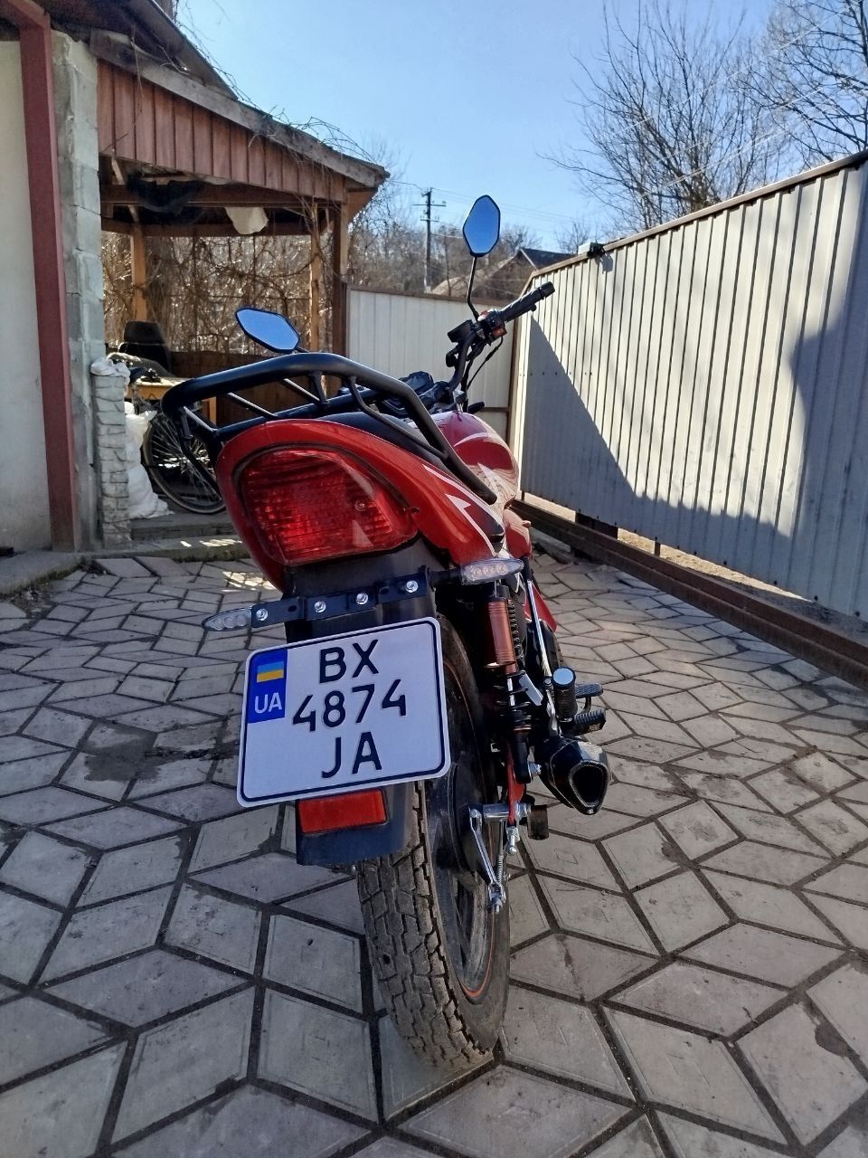 Мотоцикл Spark SP200R-20