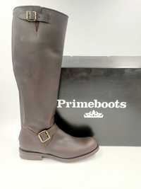 Kozaki skórzane brązowe PRIMEBOOTS R.41 PR8S