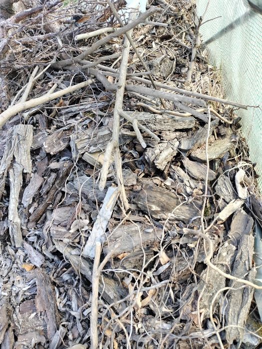 3 worki Kory do rozdrobnienia