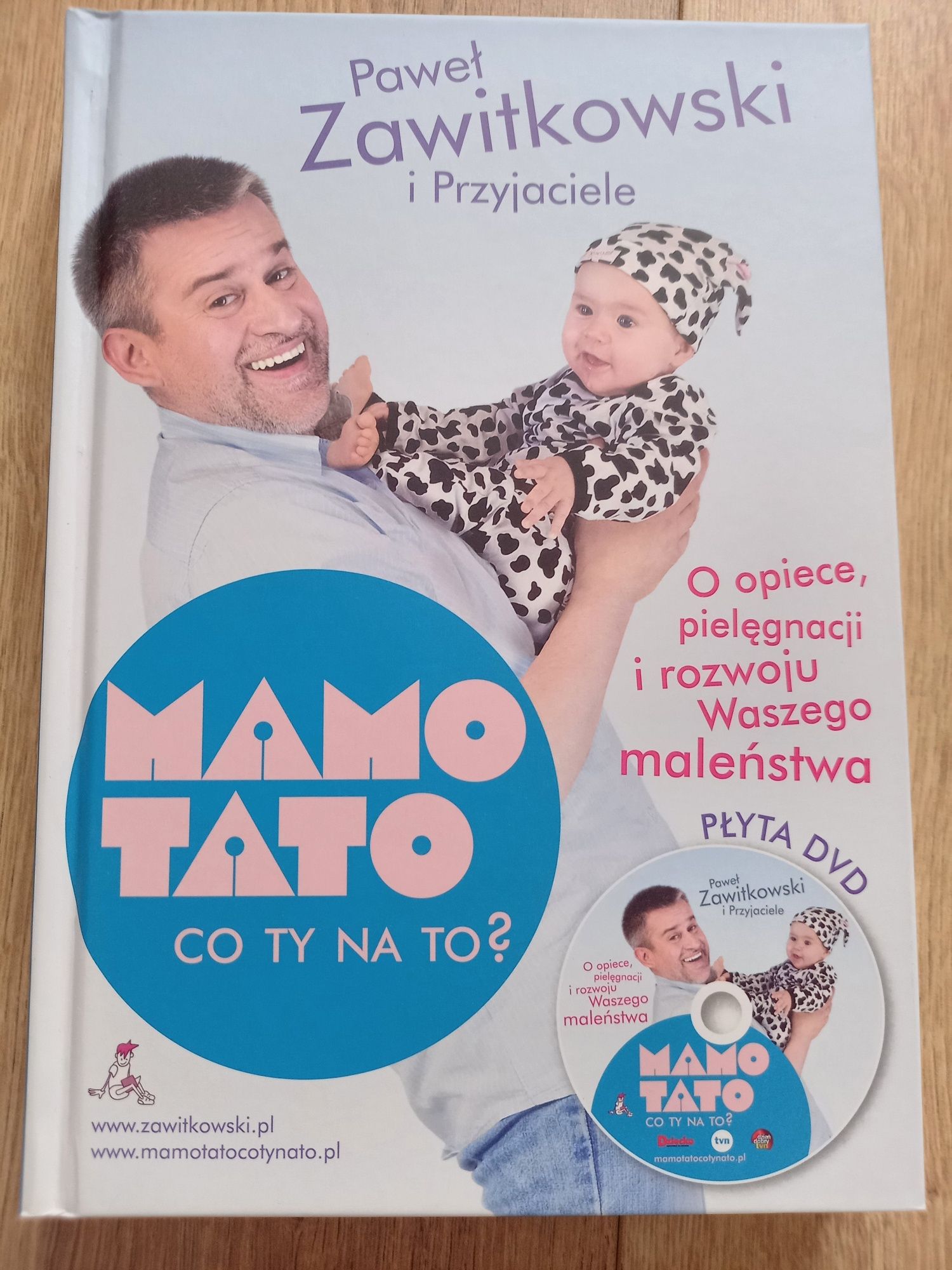 Książka z płytą "Mamo Tato co Ty na to?" Paweł Zawitkowski