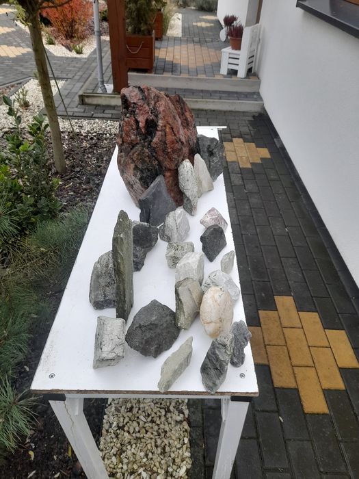 Kamienie do akwarium głazy łupki