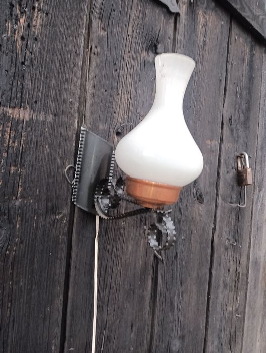 Lampa wisząca mosiezna