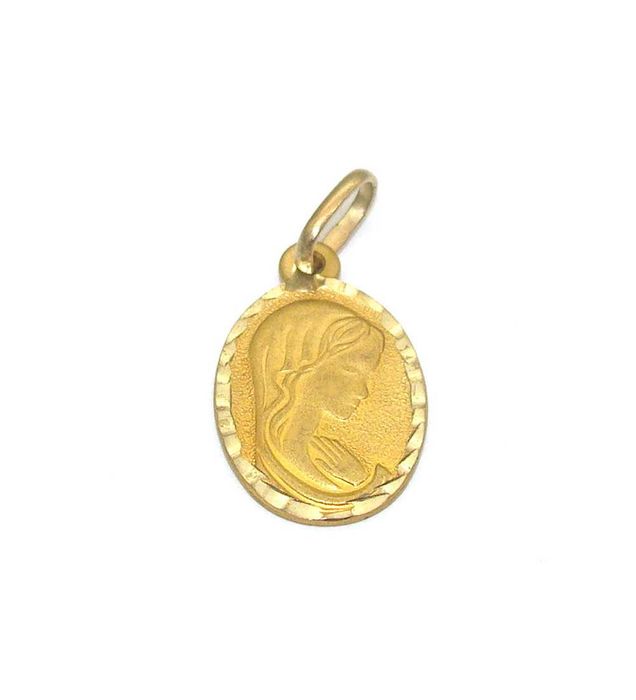 Złoty medalik 8karat -M/24.