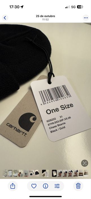 Carhartt gorro chase beanie