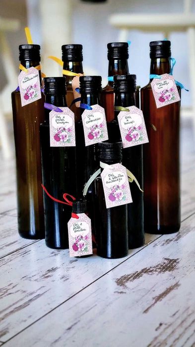 nierafinowany zimnotłoczony len sezam ostropest Czarnuszka Ogórecznik