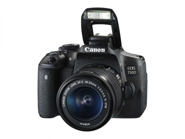 Фотоапарат Canon EOS 750D 18-55 DC III Kit, cумка, картка 16GB, Дніпро