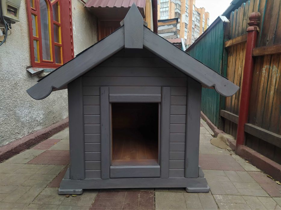 Утепленная будка для большой собаки ( большая буда )