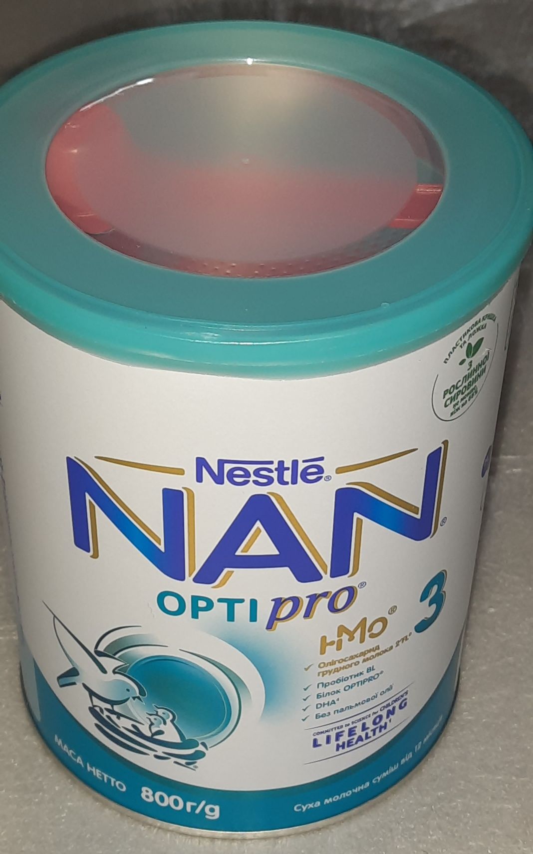Суха молочна суміш Nestle NAN 3 Optipro, 800 г