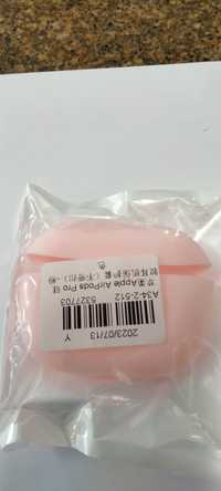 Airpods Caixinha silicone  rosa