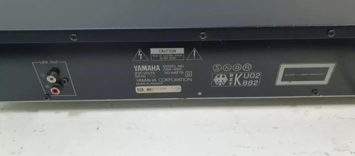 Odtwarzacz Yamaha cdx-480