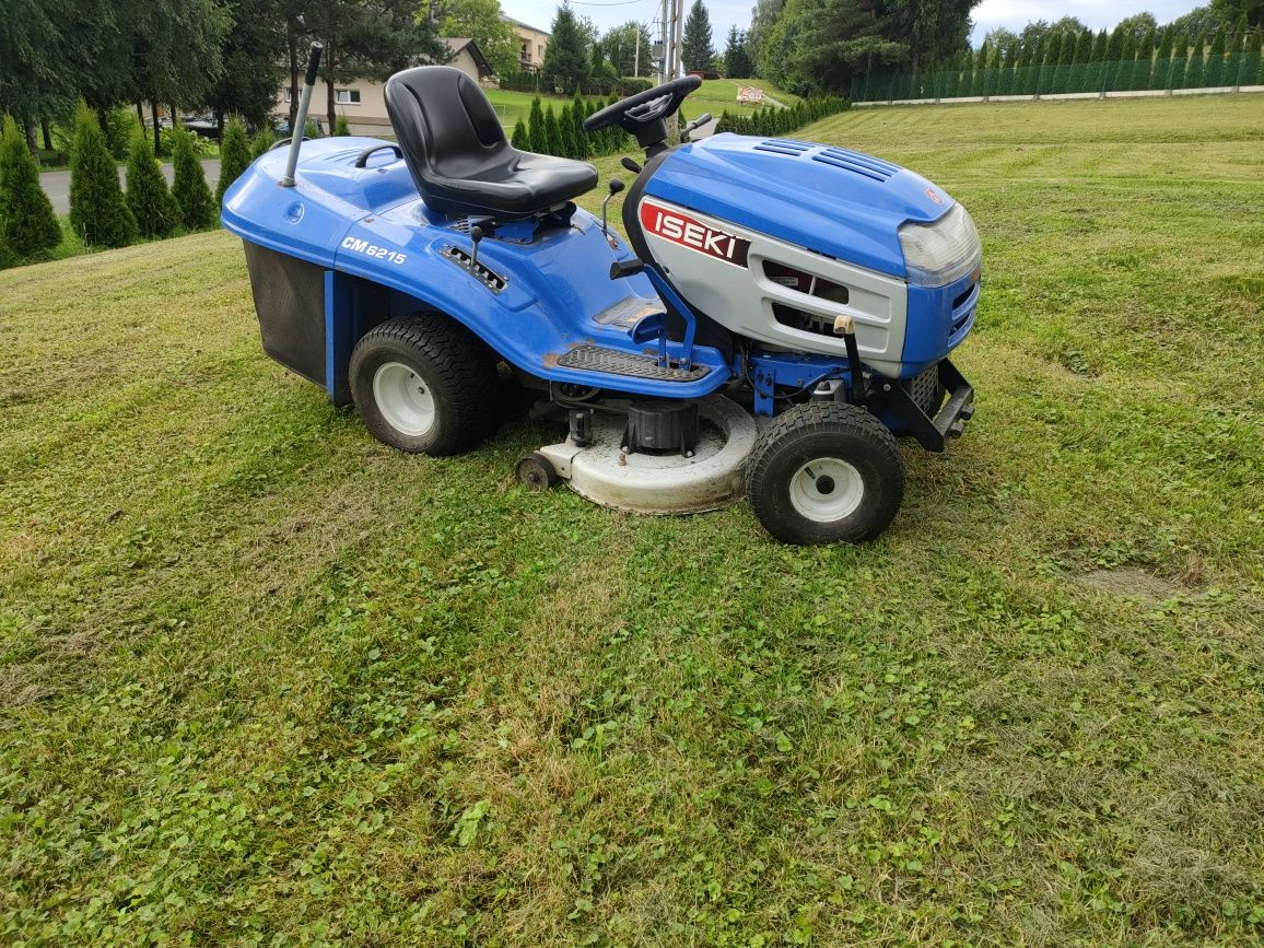 Kosiarka traktorek Iseki cm6215 MTD +pług do śniegu