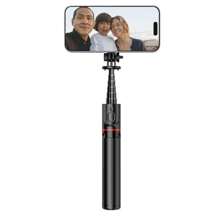 Tech-Protect L06S Magsafe Bluetooth Selfie Stick Tripod Black