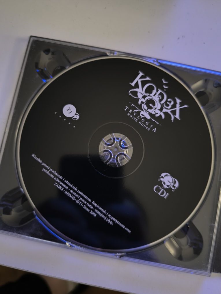 Płyta CD Kodex - Trylogia 3CD rap hip hop
