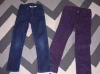 Dwie pary spodni dla dziewczynki