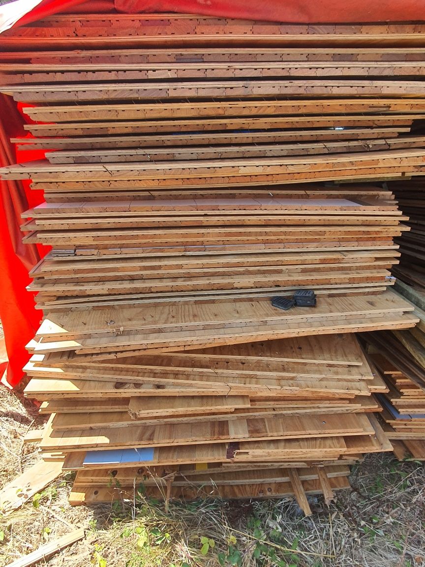 Placas madeira duplas