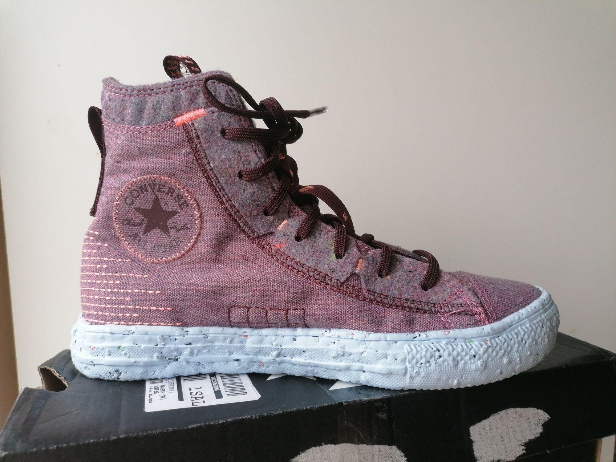 Nowe oryginalne trampki Converse crater high top 37-24cm, recykling