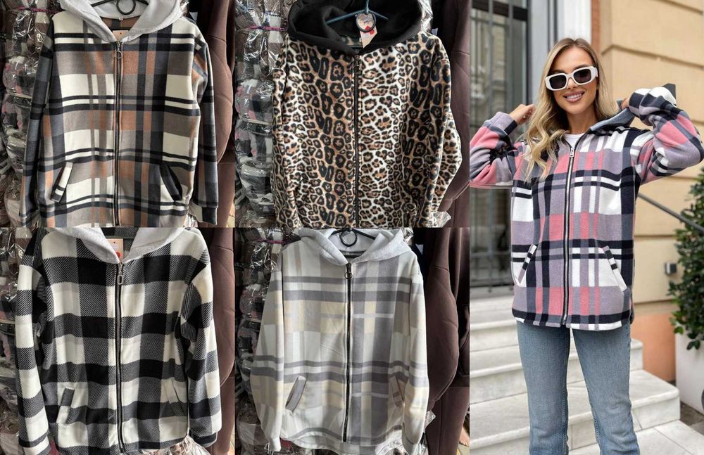 Жіноча тепла довга флісова сорочка з капюшоном рубашка‼️від 44 до 58 р