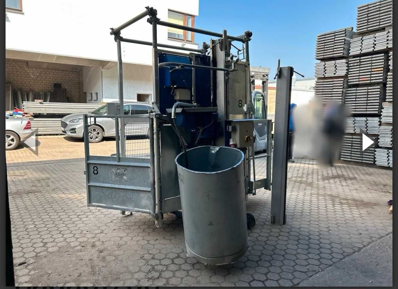 Winda budowlana towarowo osobowa Böcker Superlift MX 320kg lub 3 osoby