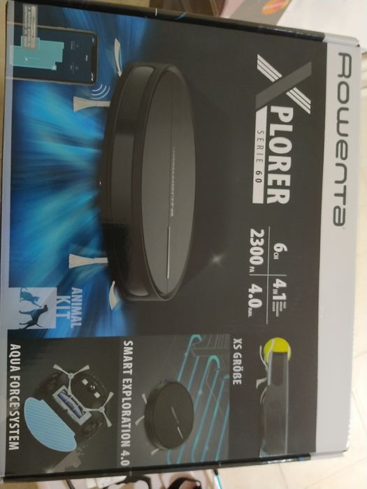 robot rowenta x-plorer serie 60 limpa e lava