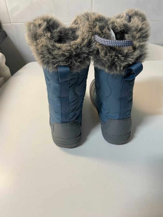 Botas Impermeáveis Quéchua - Menina - como novas - tamanho 33